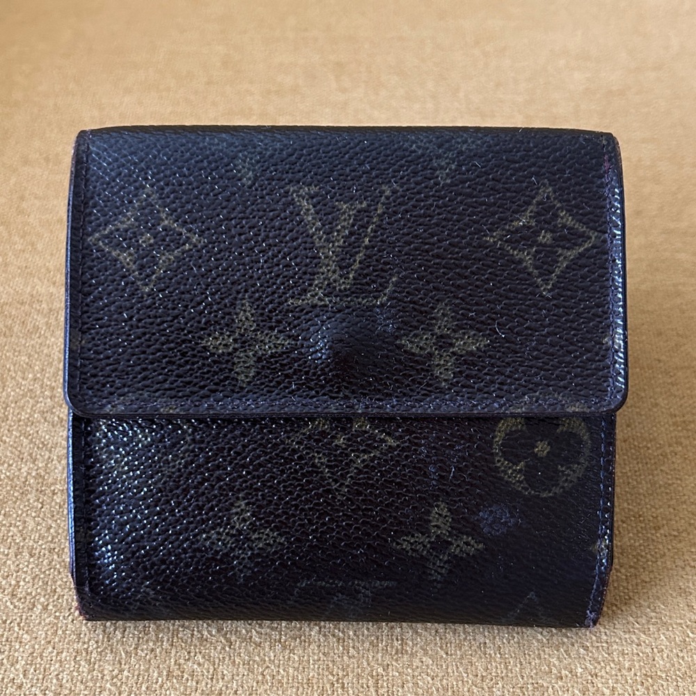 Louis Vuitton Monogram Leather Compact Wallet